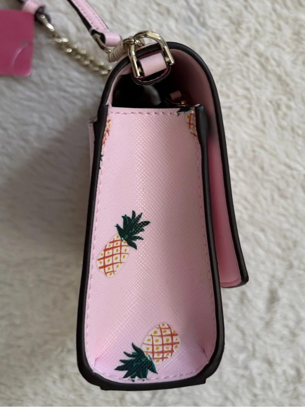 Kate Spade Staci Pineapple Small Flap Crossbody NWT